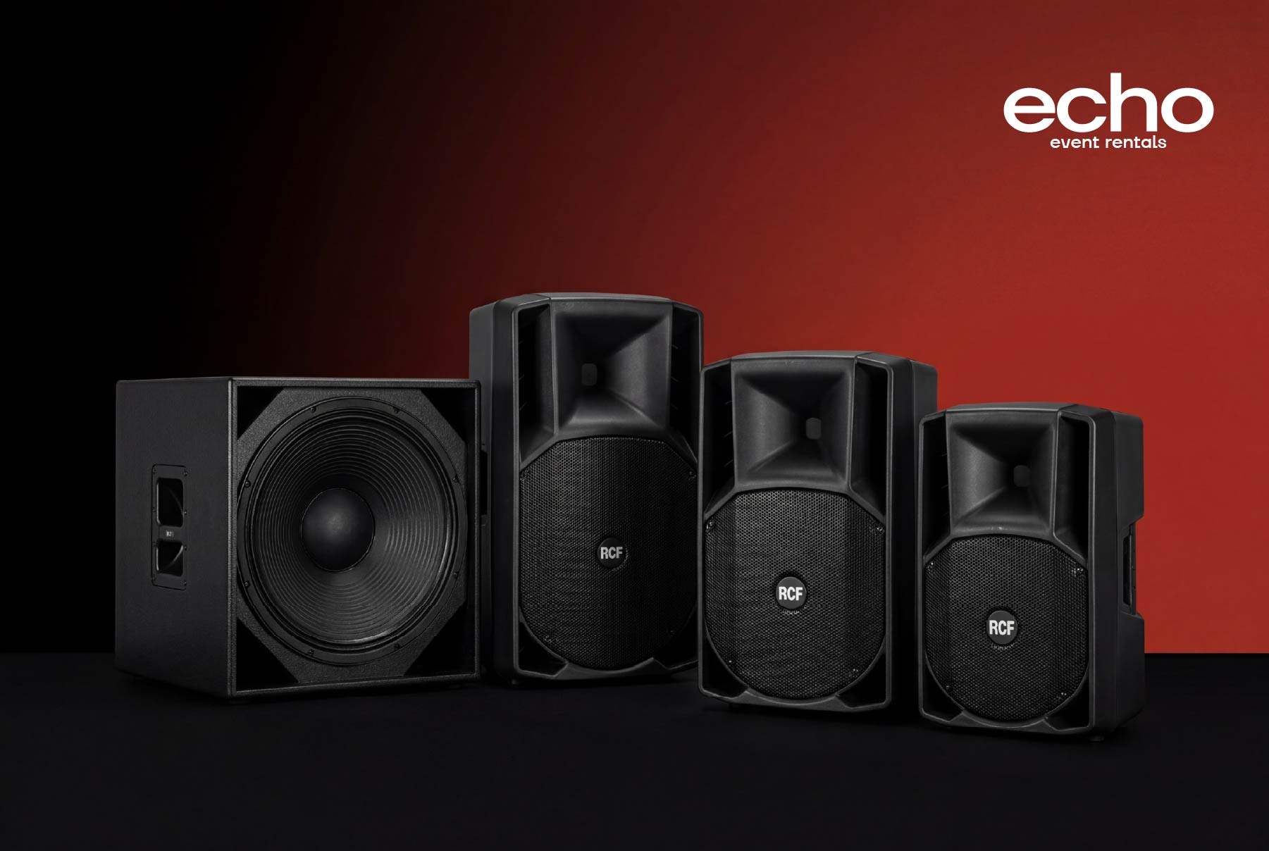 Professional speaker rental and sound systems in Dubai